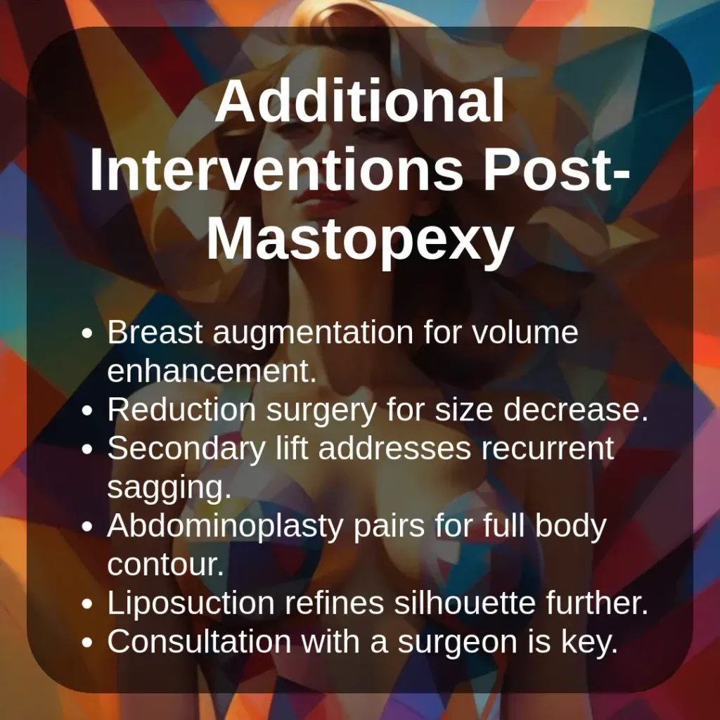 Additional Interventions Post-Mastopexy