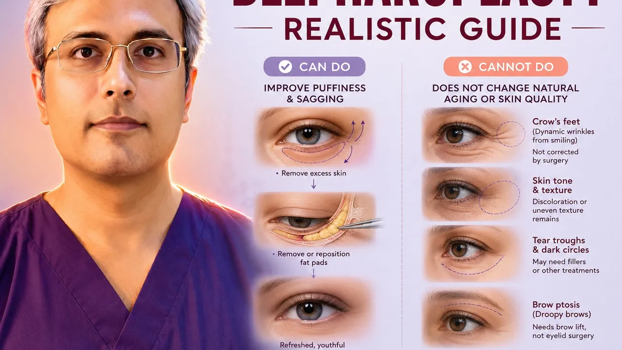 What Blepharoplasty Can and Cannot Do: A Realistic Guide