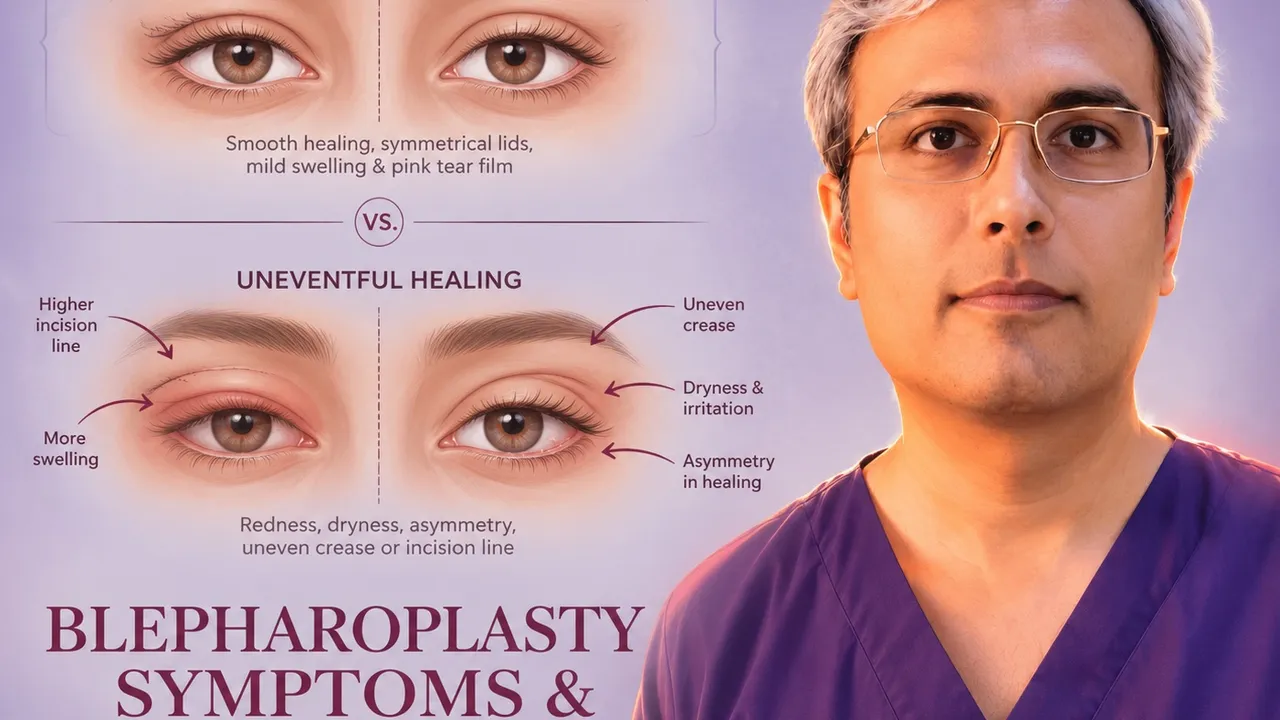 Dry Eyes &amp; Asymmetry After Blepharoplasty: What's Normal, What Isn't