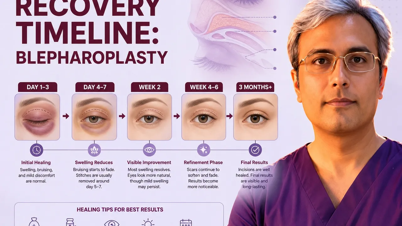 Blepharoplasty Recovery Time: A Week-by-Week Guide