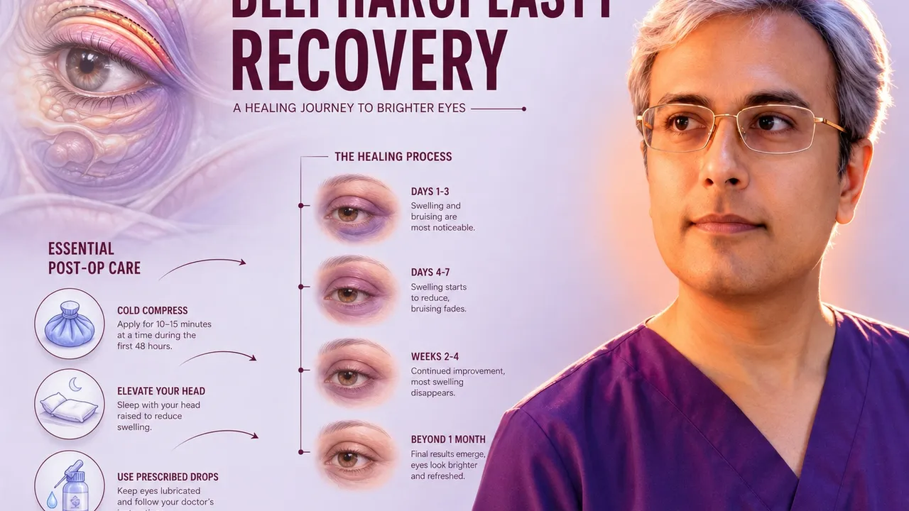 Blepharoplasty Recovery: Managing Swelling &amp; Bruising