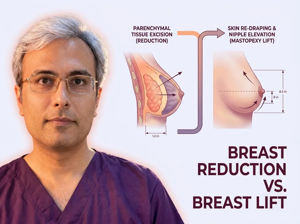 Breast Reduction vs. Breast Lift: Which One Is Right?