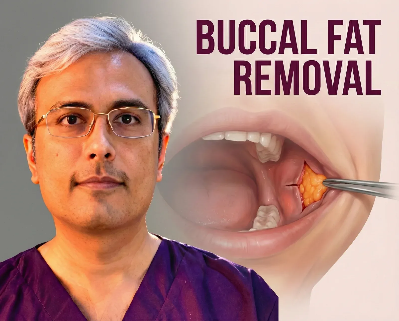 Buccal Fat Removal Surgery in Jaipur - Dr. Vishal Purohit Plastic Surgeon Jaipur