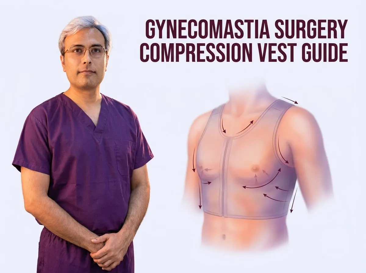 Compression Vests After Gynecomastia Surgery: Fit, Use and Common Problems