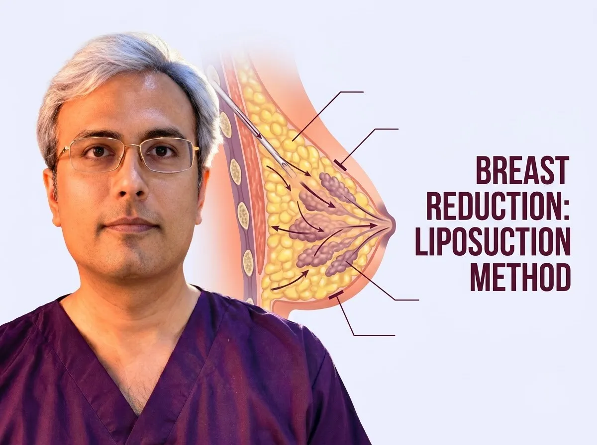 Liposuction-Assisted Breast Reduction: How It Works