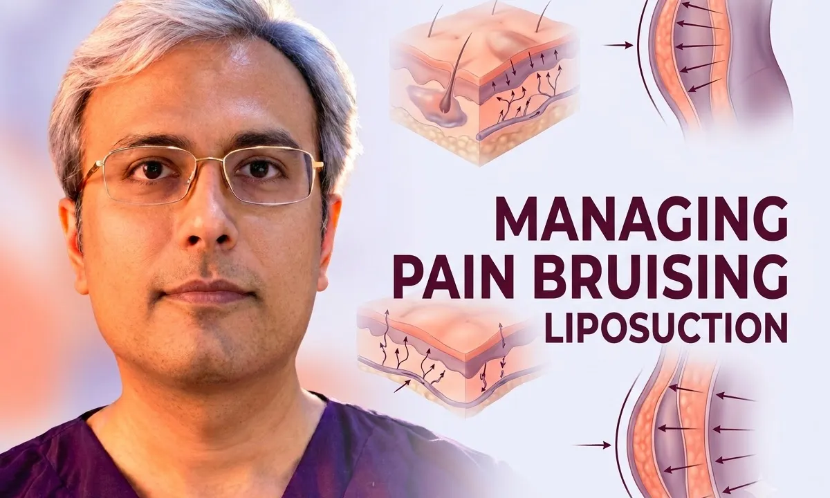 Managing Pain & Bruising After Liposuction: Recovery Guide