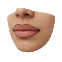 Upper Lip Vermilion Height