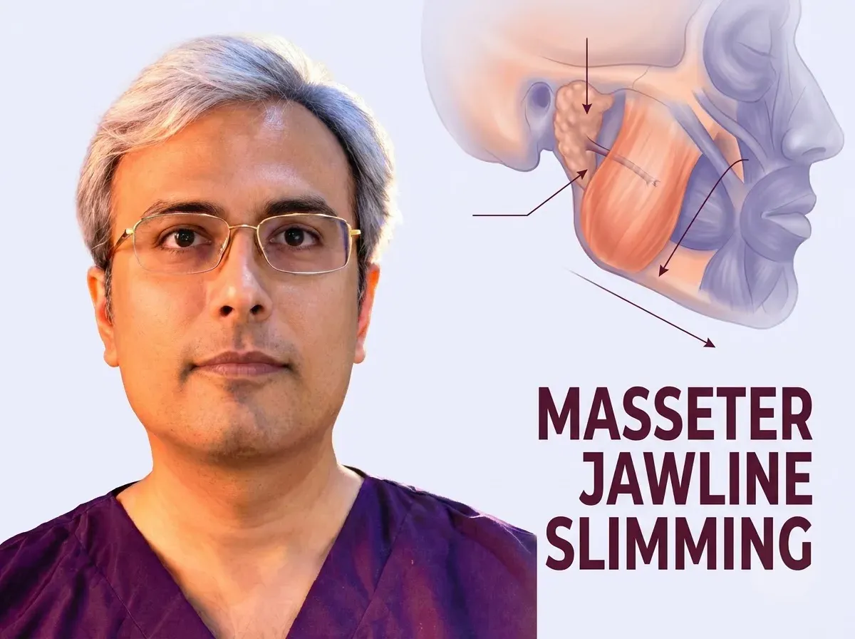 Masseter Botox & Jawline Slimming in Jaipur - Dr. Vishal Purohit Plastic Surgeon Jaipur