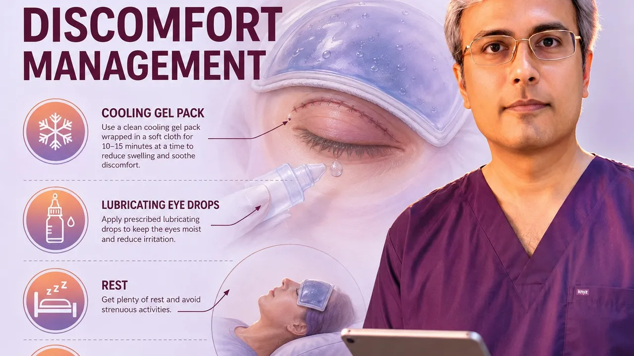 Managing Post-Operative Eye Discomfort After Blepharoplasty