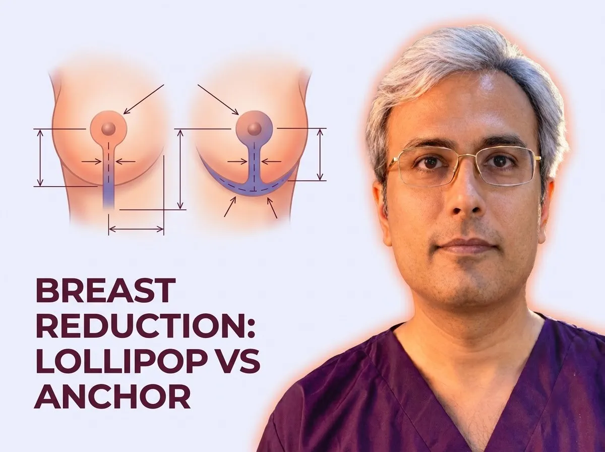 Lollipop vs. Anchor Incision for Breast Reduction