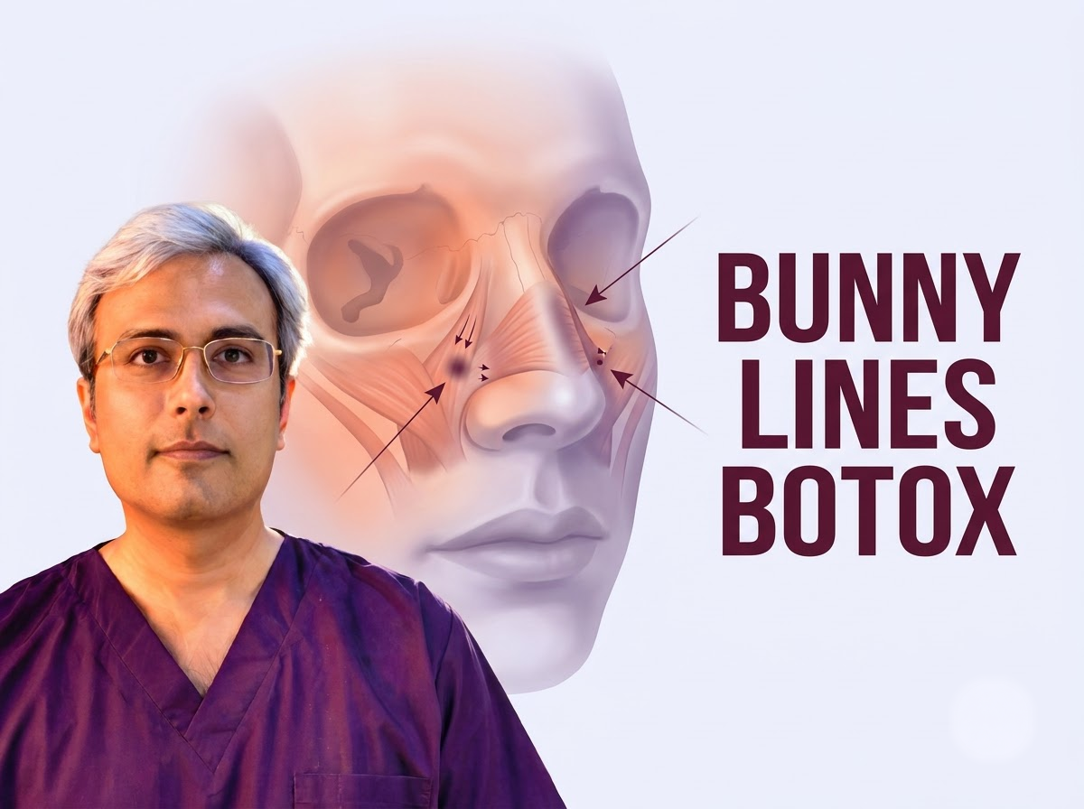 Bunny Lines Botox Treatment in Jaipur - Dr. Vishal Purohit Plastic Surgeon Jaipur