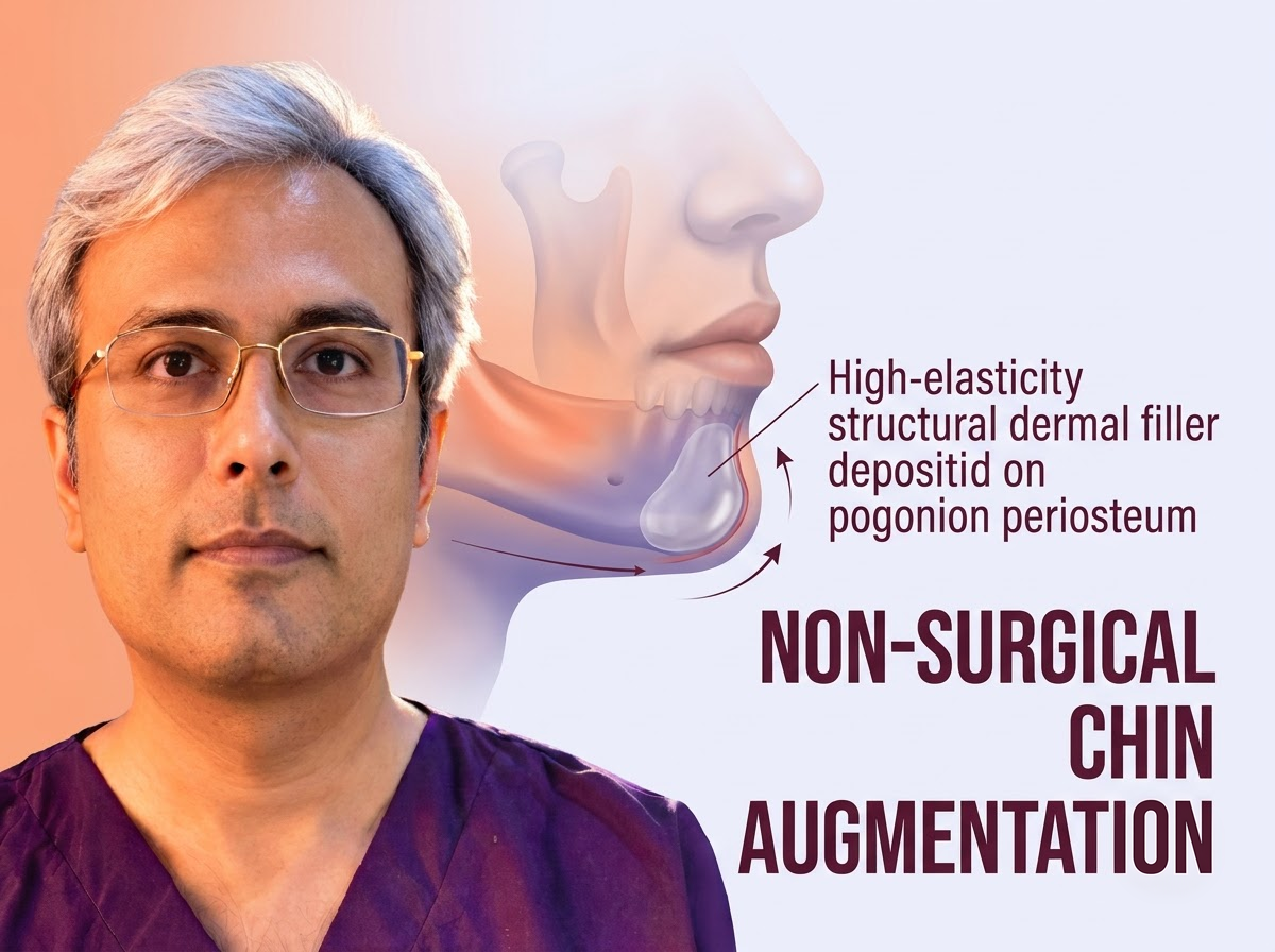 Non-Surgical Chin Augmentation (Fillers) in Jaipur - Dr. Vishal Purohit Plastic Surgeon Jaipur