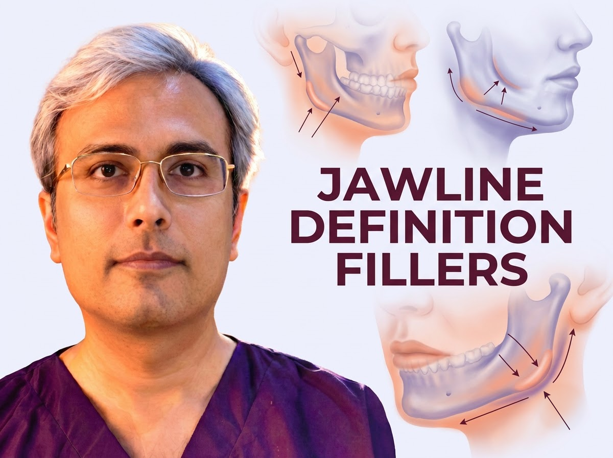 Jawline Definition Dermal Fillers in Jaipur - Dr. Vishal Purohit Plastic Surgeon Jaipur
