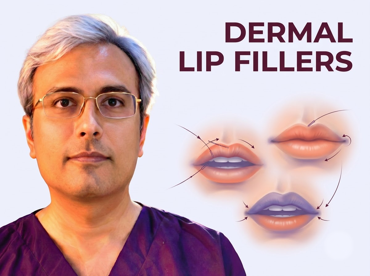 Lip Fillers (Hyaluronic Acid) in Jaipur - Dr. Vishal Purohit Plastic Surgeon Jaipur