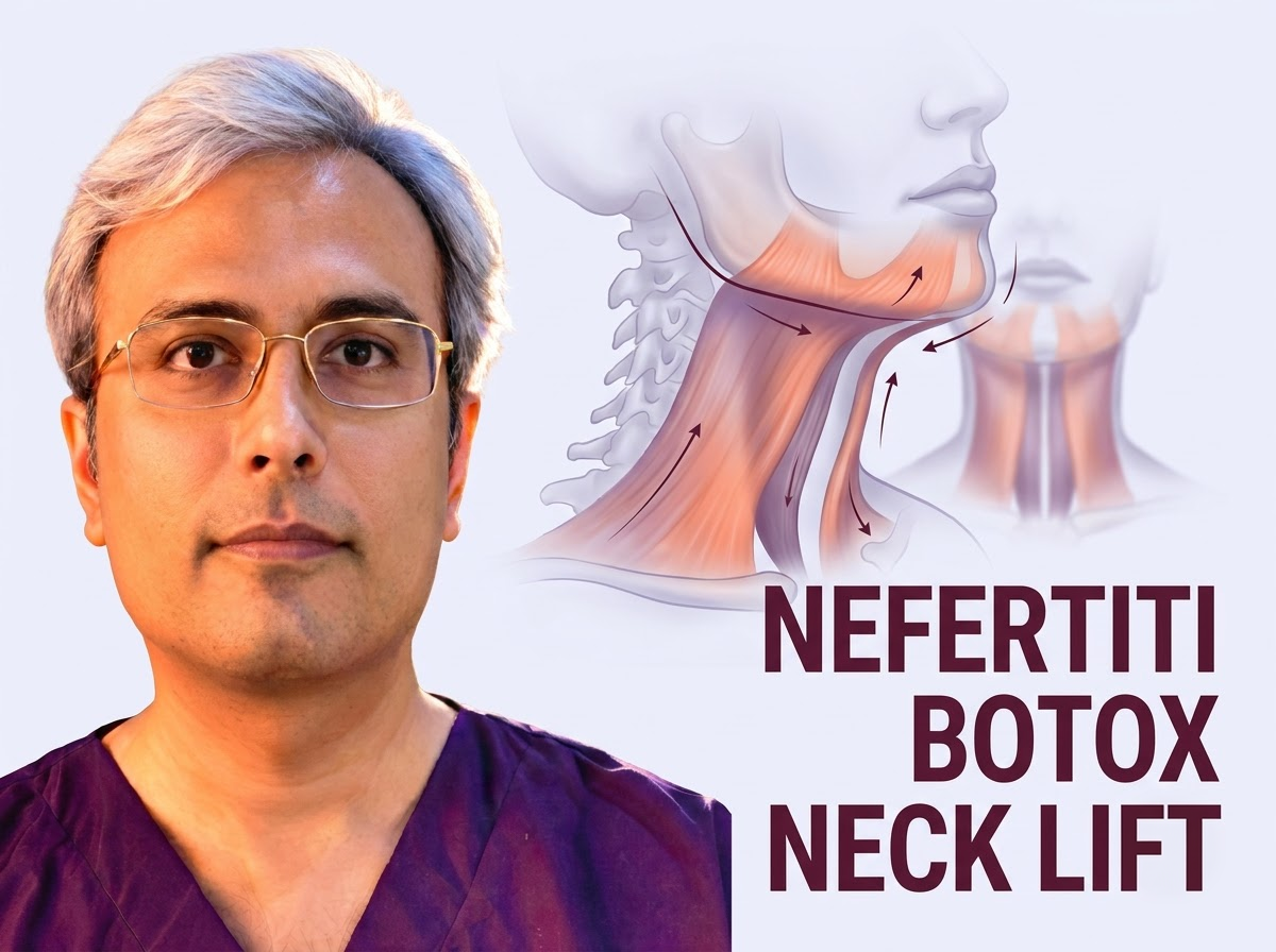 Nefertiti Neck Lift with Botox in Jaipur - Dr. Vishal Purohit Plastic Surgeon Jaipur