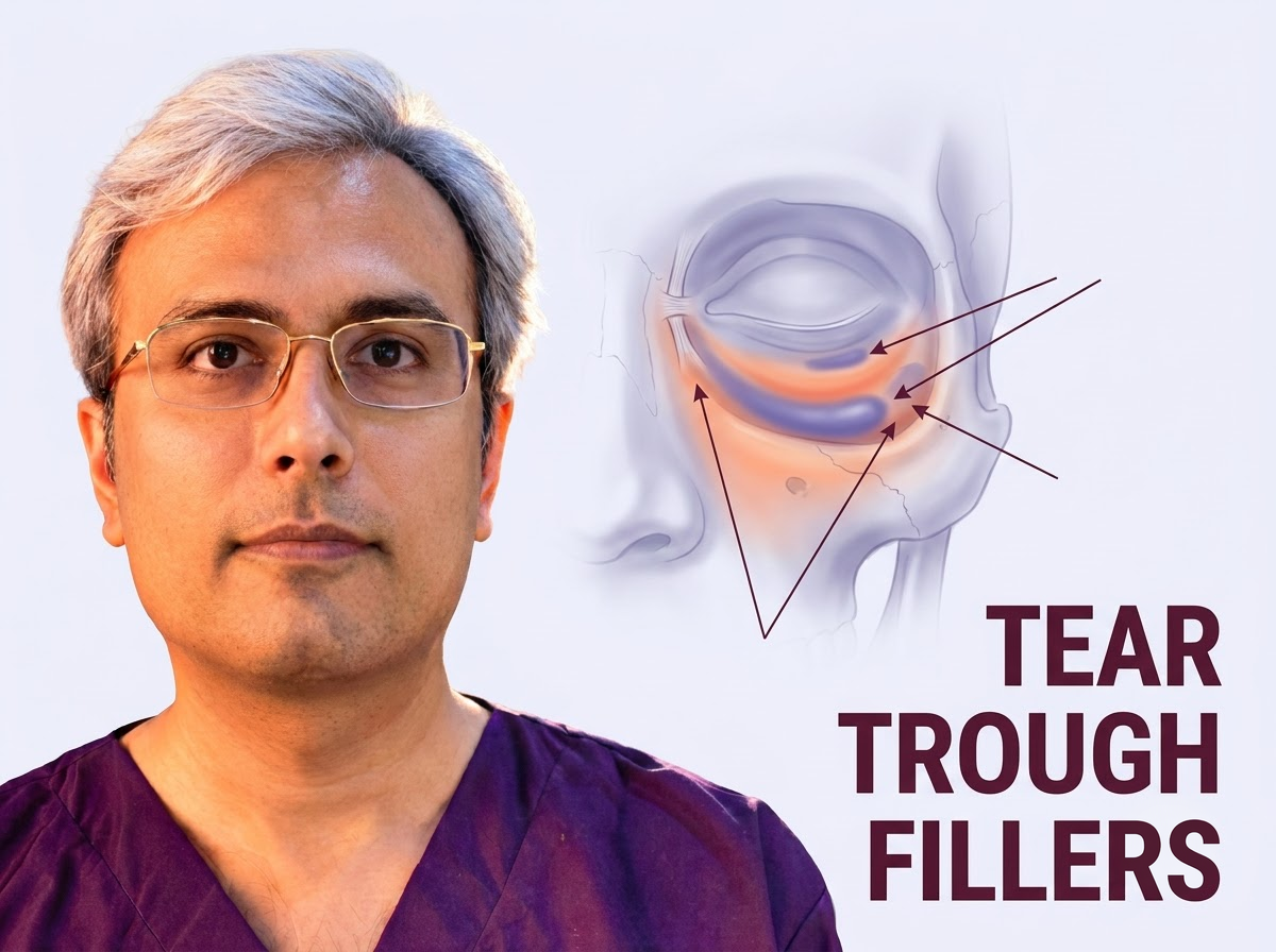 Tear Trough & Under-Eye Dermal Fillers in Jaipur - Dr. Vishal Purohit Plastic Surgeon Jaipur
