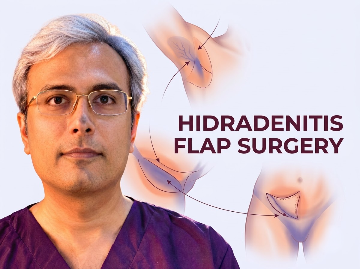 Hidradenitis Suppurativa Flap Surgery in Jaipur - Dr. Vishal Purohit Plastic Surgeon Jaipur
