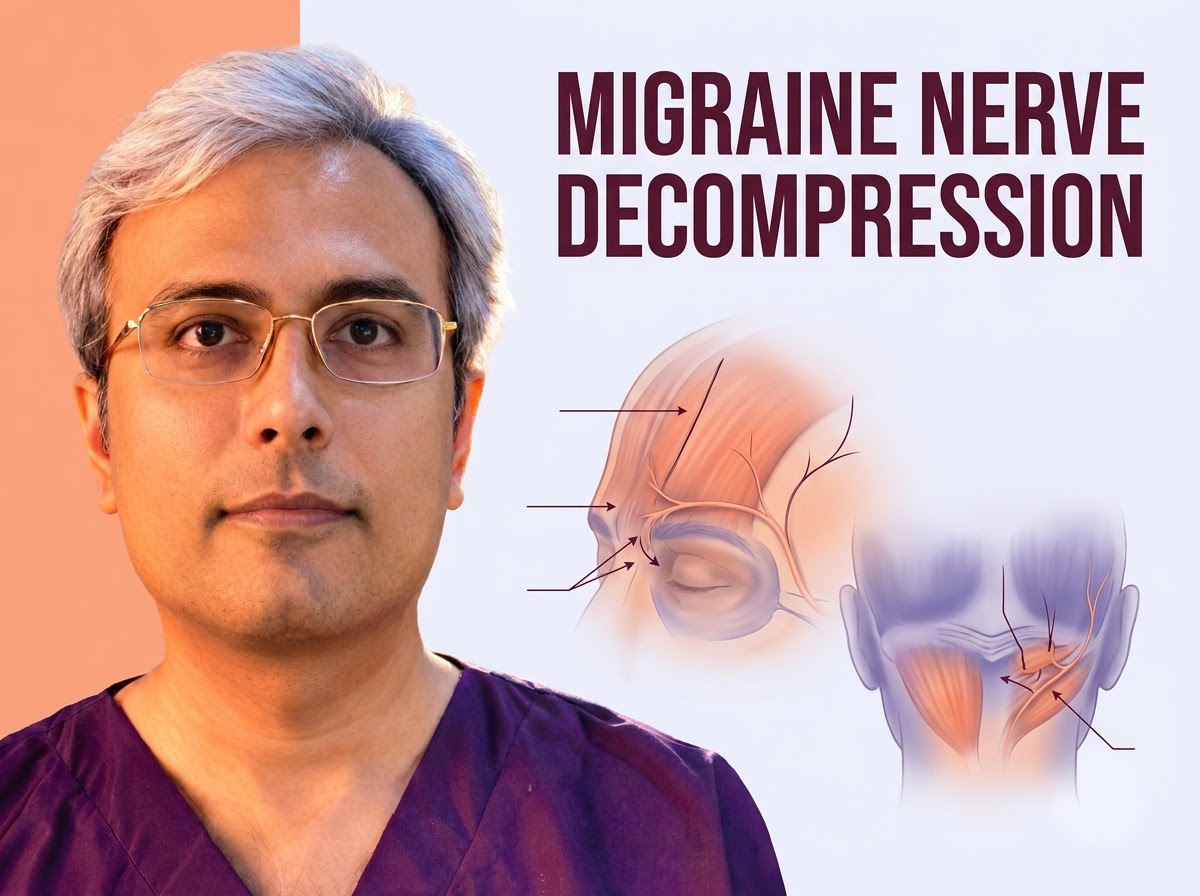 Migraine Decompression Surgery in Jaipur - Dr. Vishal Purohit Plastic Surgeon Jaipur