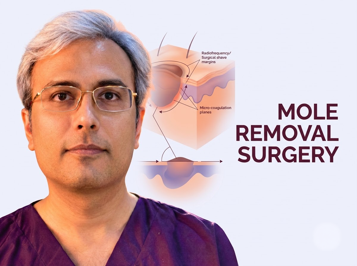 Mole Removal in Jaipur - Dr. Vishal Purohit Plastic Surgeon Jaipur