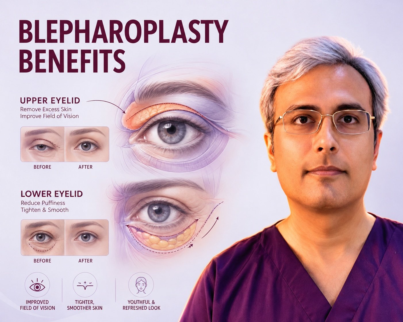 What can Blepharoplasty Surgery do for you