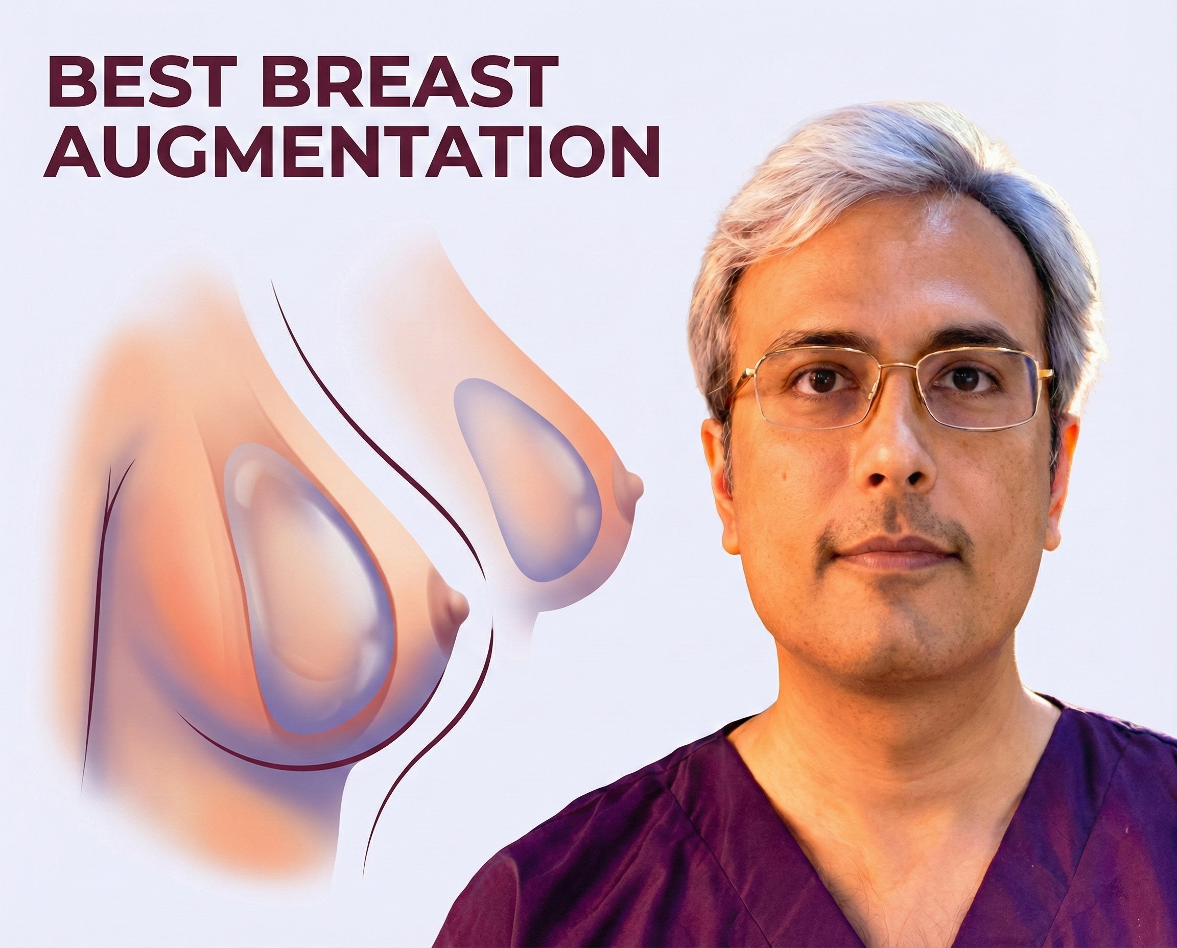 Breast Augmentation Surgery Jaipur Implant Illustration by Dr Vishal Purohit