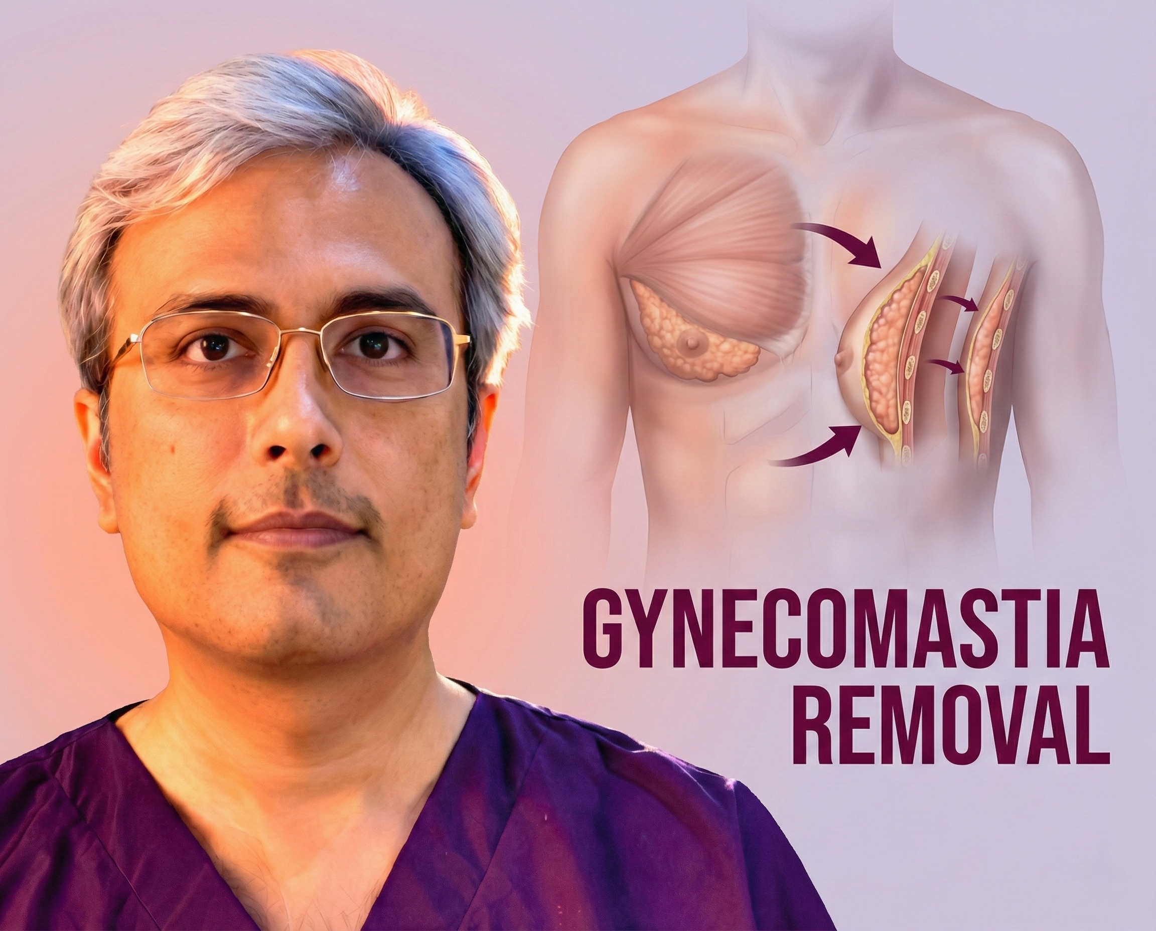 Gynecomastia Surgery Techniques: Gland Excision vs. Liposuction