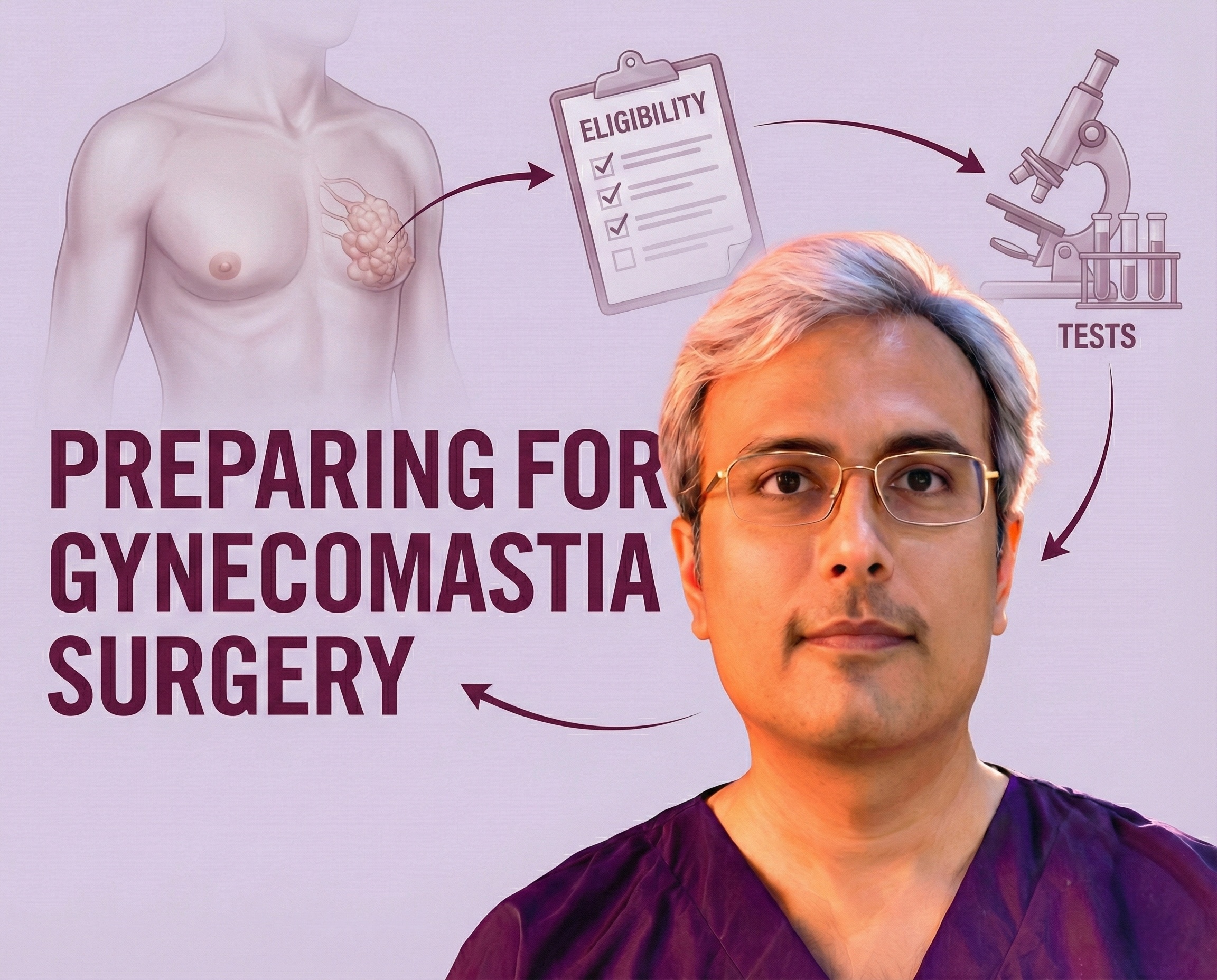Preparing for Gynecomastia Surgery: Eligibility, Tests & Consultation