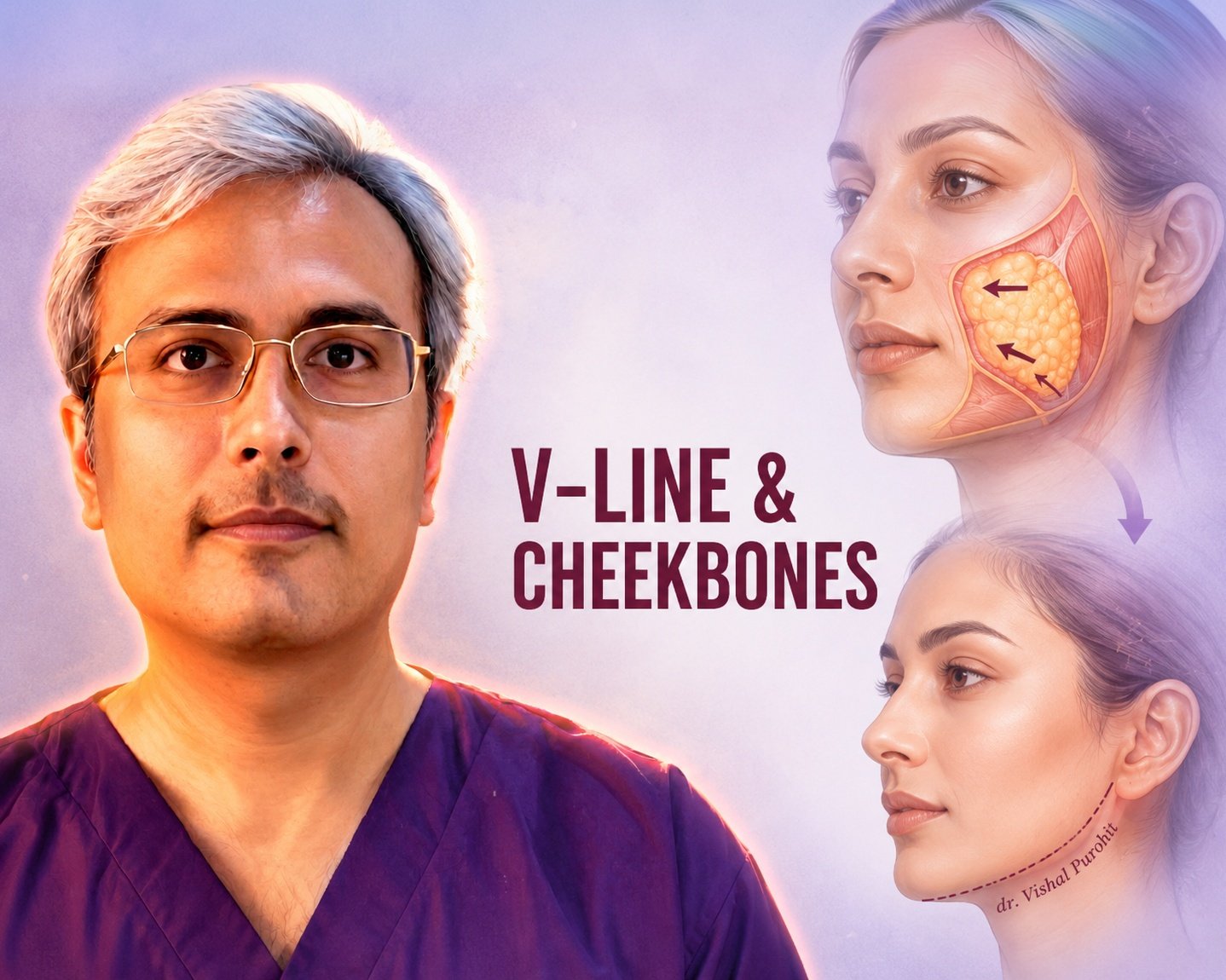 Get a V-Line and Sculpted Cheekbones with Buccal Fat Removal