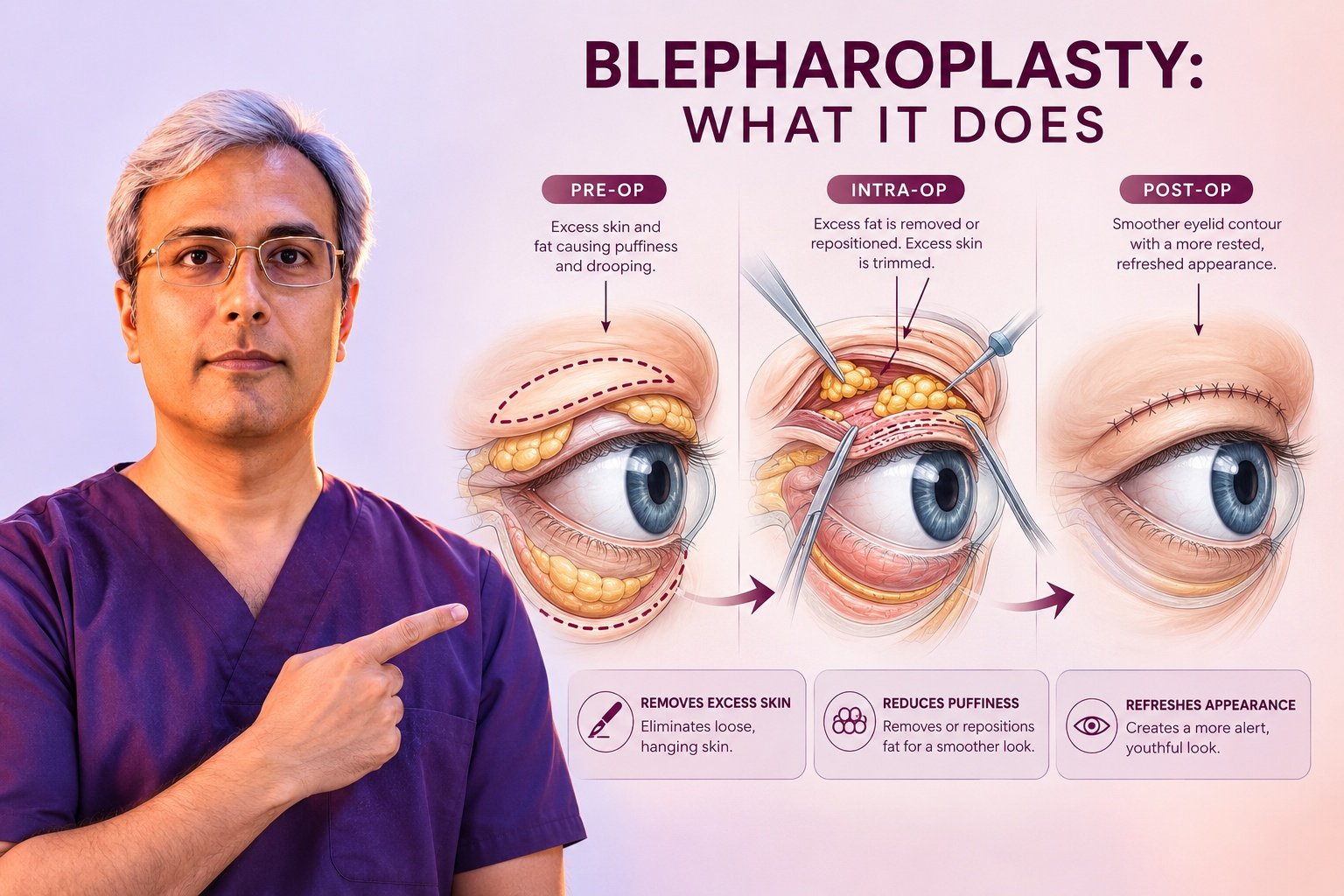Blepharoplasty: Eyelid Anatomy & What Surgery Actually Does