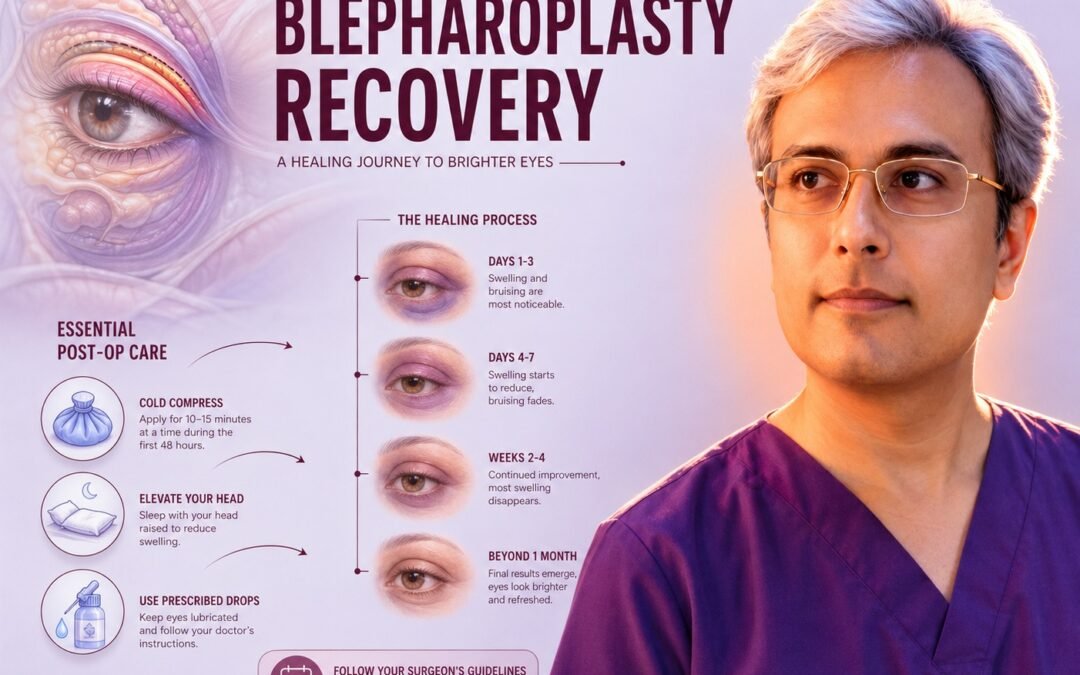 Blepharoplasty Recovery: Managing Swelling & Bruising